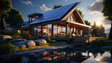 Illuminating Tomorrow: The Future of Solar Power in House Building. Generative AI