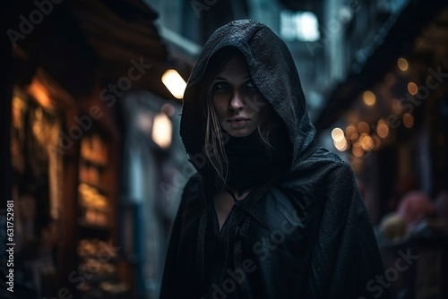 female dark elf evil medieval fantasy