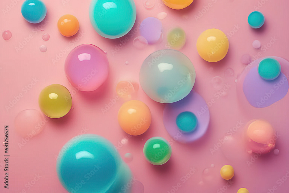 abstract creative background with colored eggs