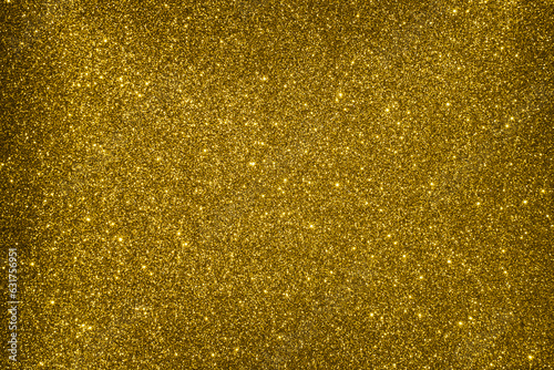 Timeless Sparkling golden glitter background texture pattern © BLiiSK