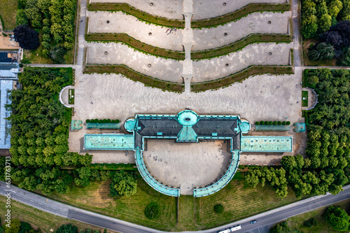 Schloss Sanssouci Potsdam | Tolle Luftbildaufnahmen von Schloss Sanssouci Potsdam photo