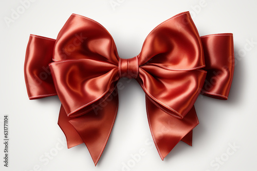 red ribbon bow