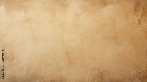 Color old concrete wall texture background. Close up retro plain cream color cement wall background texture © gusion