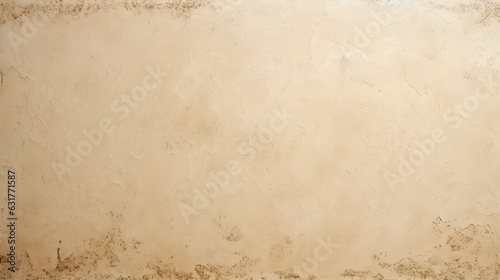 Color old concrete wall texture background. Close up retro plain cream color cement wall background texture