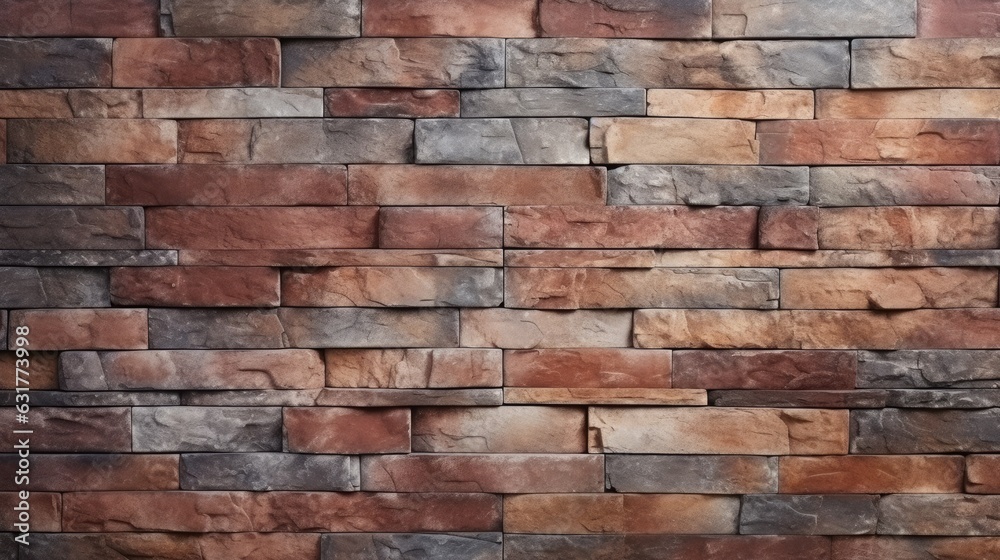 brick wall texture background. Brickwork and stonework flooring interior rock old pattern design.