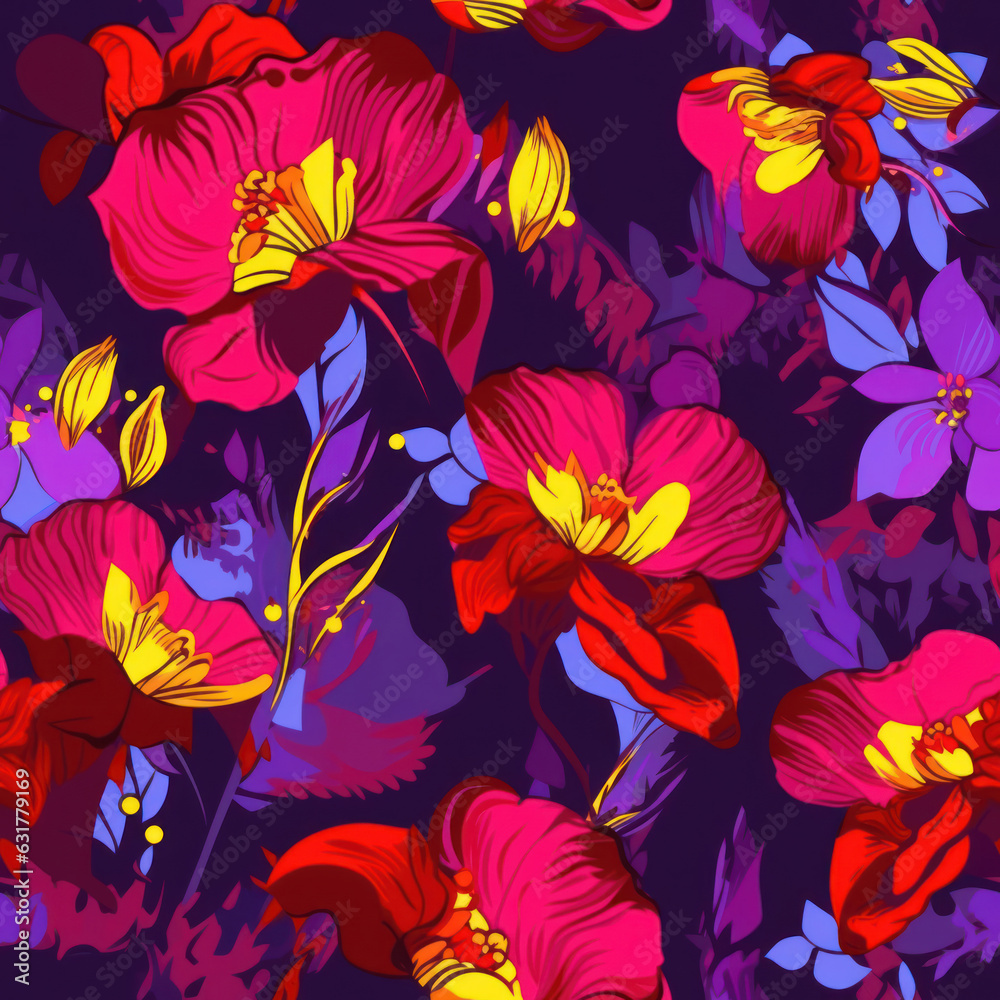 Beautiful floral seamless pattern Beautiful floral seamless pattern