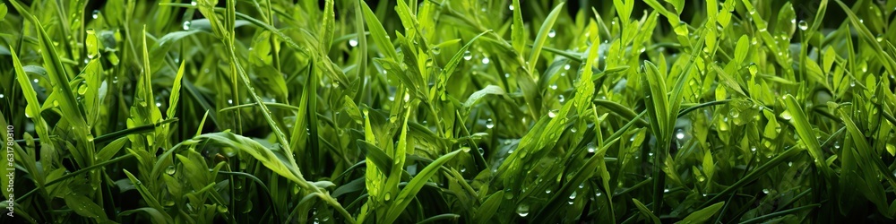 The natural background of yellow-green grass The natural background of yellow-green grass