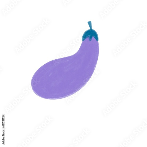 pear on white