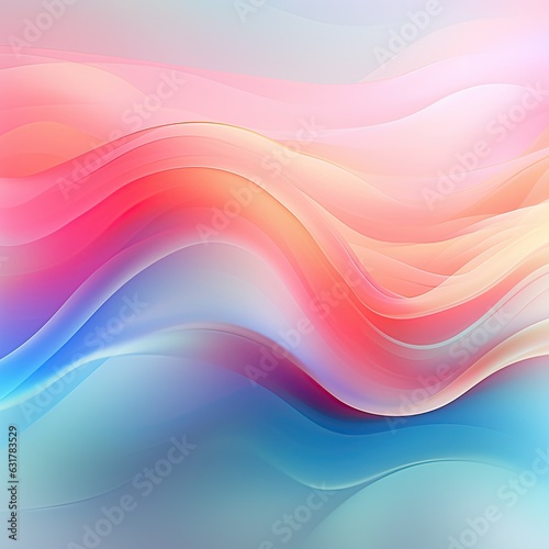 Abstract colorful background. Generative AI