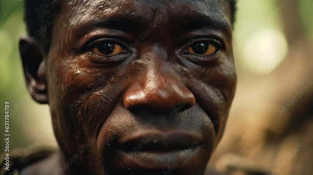 man in Africa man in Africa