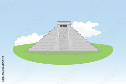 chichen itza of Mexico  south-central Yucatan state  Mexico