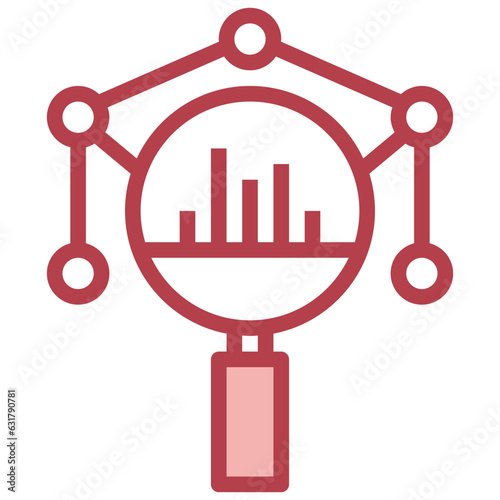 loupe line icon,linear,outline,graphic,illustration