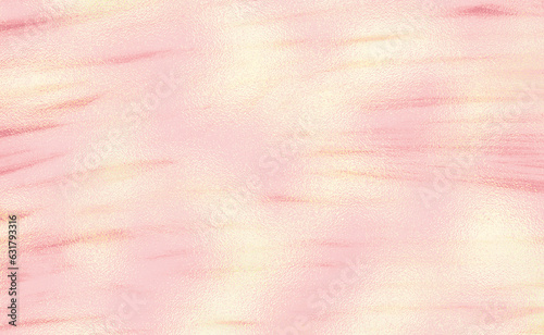 Beautiful luxury soft pink abstract painted texture background with shiny metallic gold brush. Rose gold background metal foil texture. Abstract painted background with metallic gold brushed streaks.