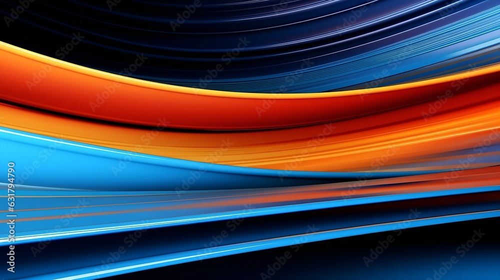 3D background curve. 3D background curve.