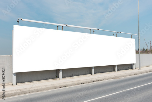 Blank Giantboard of Sariyer in Istanbul.