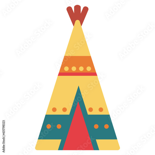 tent illustration Vector