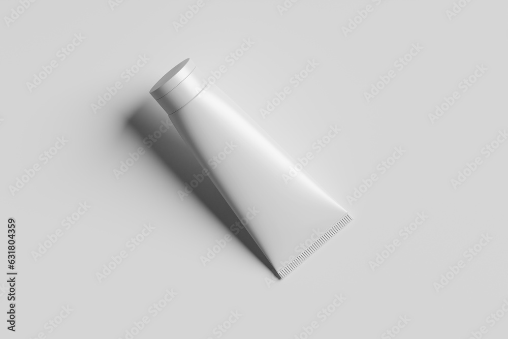 Cosmetic Tube Blank Mockup Cosmetic Tube Blank Mockup