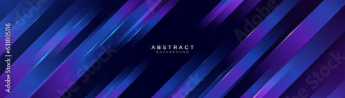 Abstract blue and purple geometric diagonal element futuristic technology background. Modern Landing Page, Template, and websites. Vector illustration