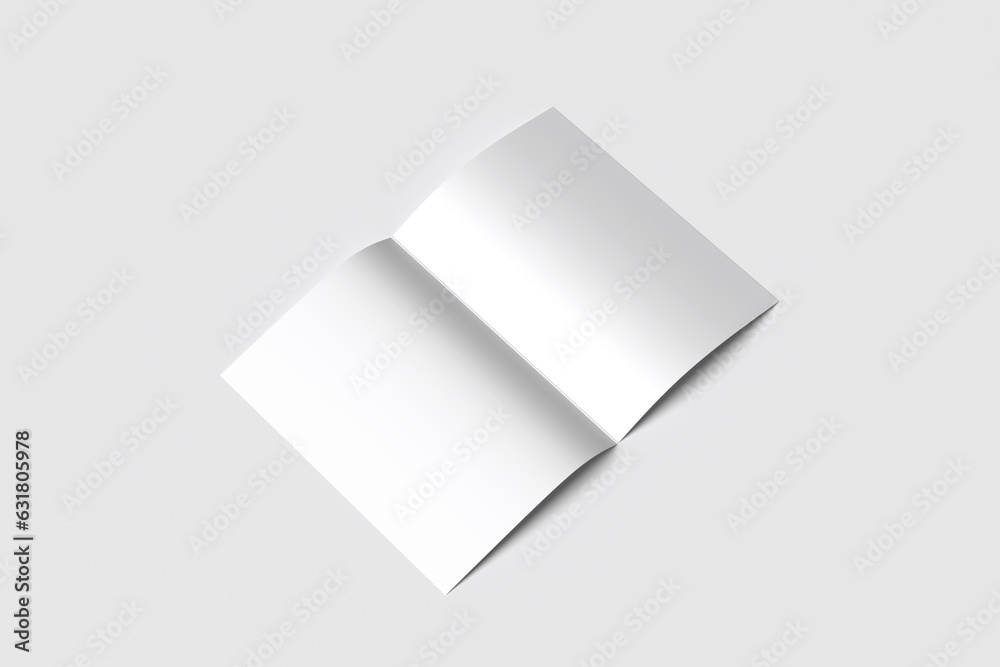 Bifold Brochure Blank Mockup Bifold Brochure Blank Mockup