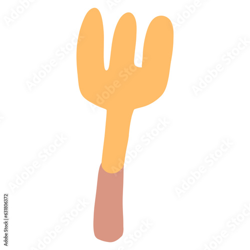 trowel illustration vector