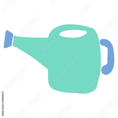 watering can illustration vector