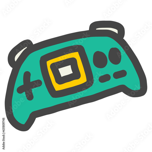 game console illustration vector