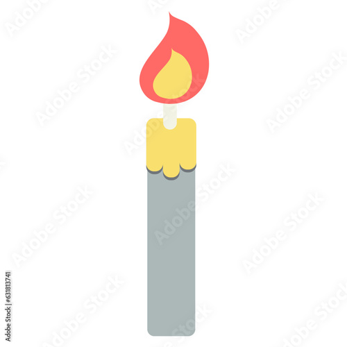 candle illustration Vector