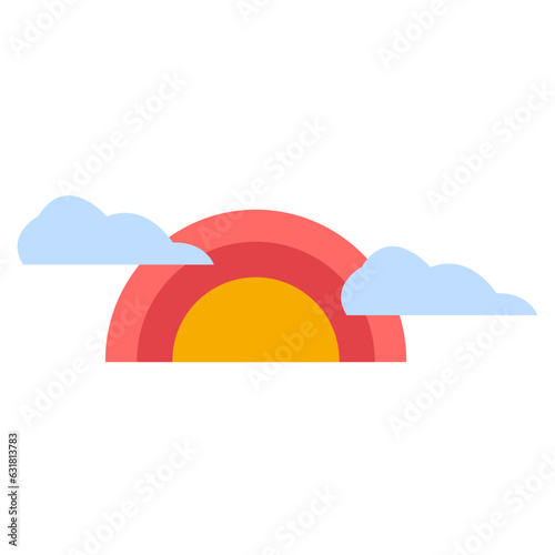 rainbow illustration Vector