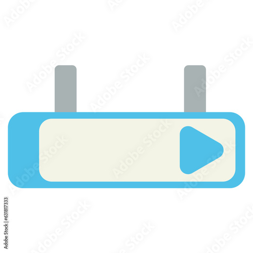 guide post illustration vector