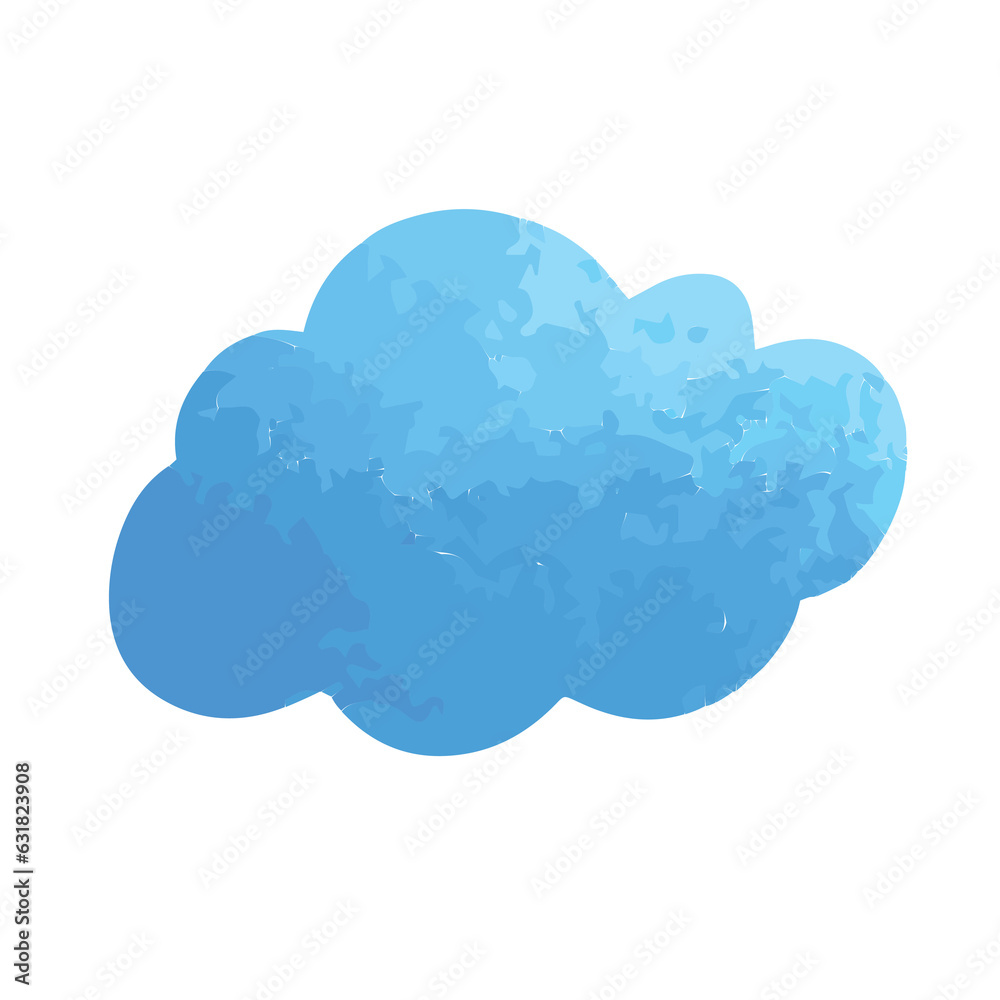 Clouds watercolor hand drawn illustration Clouds watercolor hand drawn illustration