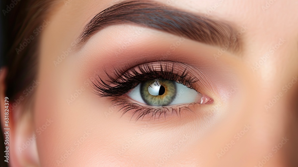 Perfect Brow Shape: Before and After Eyebrow Styling and Microblading for Women's Beauty. Young Female with Stunning Brown Tattooed Eyebrow Style and Flawless Face. Generative AI Perfect Brow Shape: Before and After Eyebrow Styling and Microblading for Women's Beauty. Young Female with Stunning Brown Tattooed Eyebrow Style and Flawless Face. Generative AI