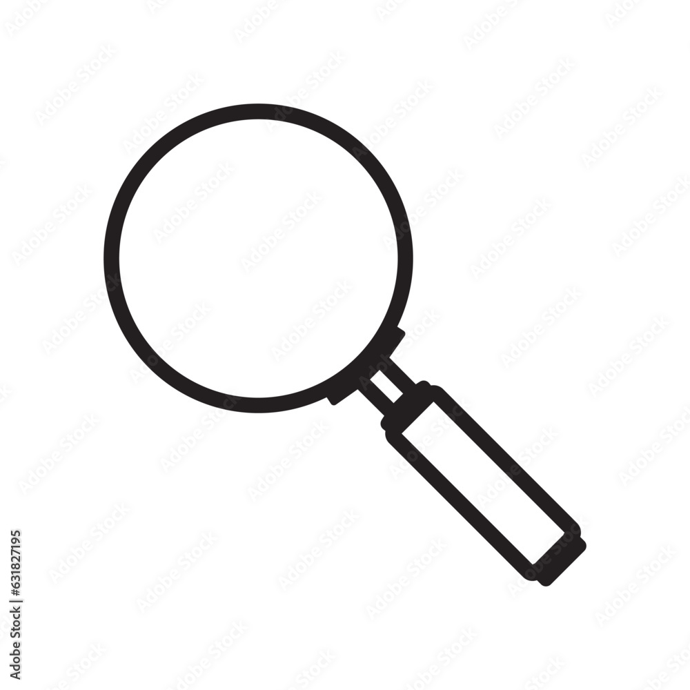 magnifying glass icon design vector template magnifying glass icon design vector template