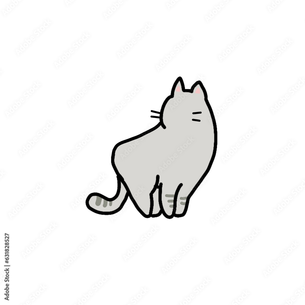 illustration of a cat illustration of a cat