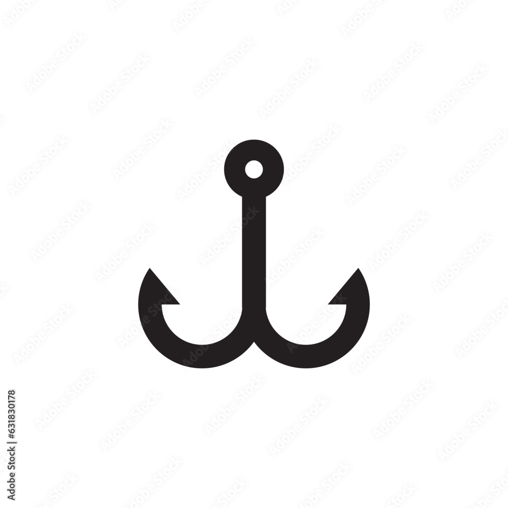 fish hook icon fish hook icon