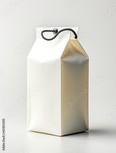 Milk container mockup, gene...