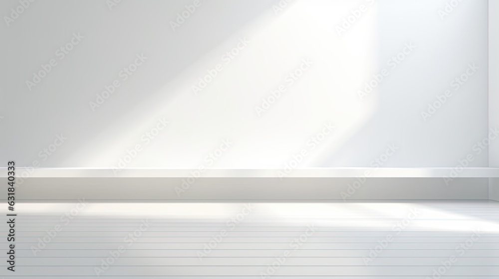 abstract. minimalistic background for product presentation. walls in large empty room greyish white. can full of sunlight. Loft wall or minimalist wall. Shadow, light from windows to plaster wall... abstract. minimalistic background for product presentation. walls in large empty room greyish white. can full of sunlight. Loft wall or minimalist wall. Shadow, light from windows to plaster wall...
