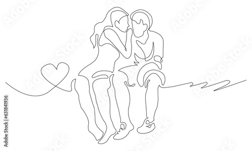 Line art vector