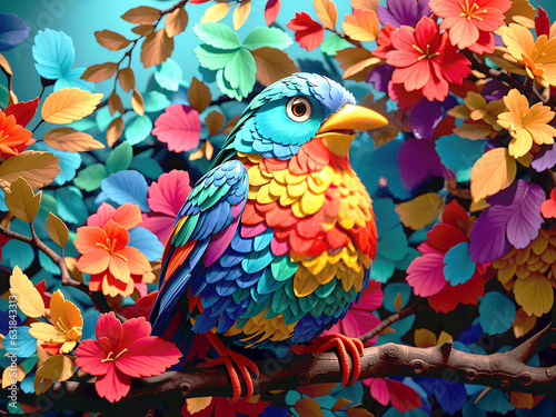 colors pattern birds