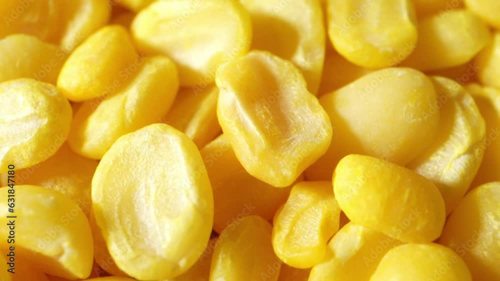A macro video showcasing peeled mung beans reveals their vibrant yellow color, smooth texture, and rich nutritional profile. Watch as they transform into a perfect addition to any healthy dish.
A macro video showcasing peeled mung beans reveals their vibrant yellow color, smooth texture, and rich nutritional profile. Watch as they transform into a perfect addition to any healthy dish.