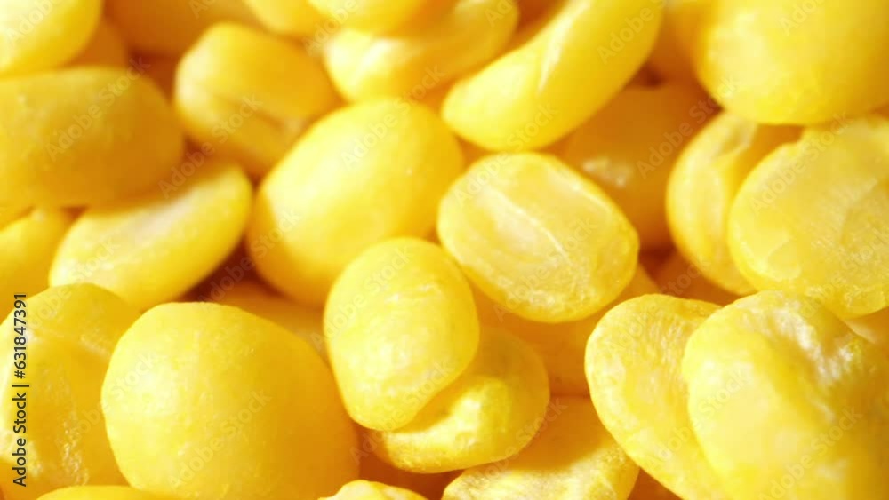 Macro video of peeled mung beans showcases their tiny, vibrant yellow seeds with a smooth texture. Revealing their nutritious essence, the beans look ready to sprout and add a healthful touch.
Macro video of peeled mung beans showcases their tiny, vibrant yellow seeds with a smooth texture. Revealing their nutritious essence, the beans look ready to sprout and add a healthful touch.