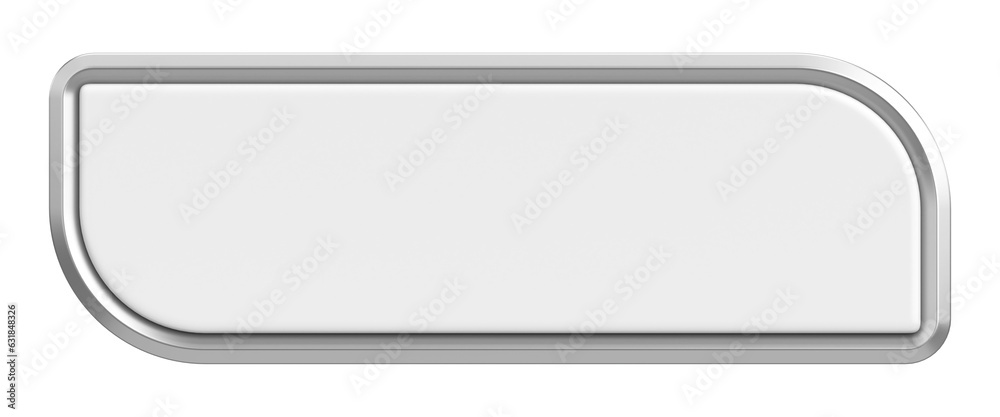 3D button. Empty button. 3D illustration. 3D button. Empty button. 3D illustration.