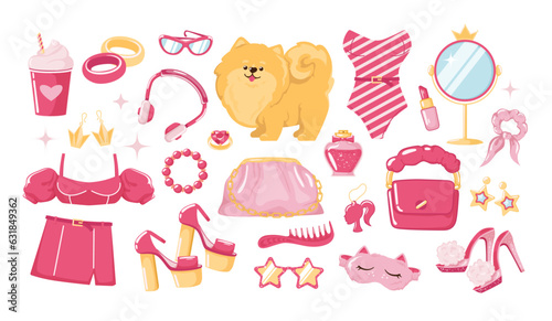  Trendy barbiecore style fashionable clothes