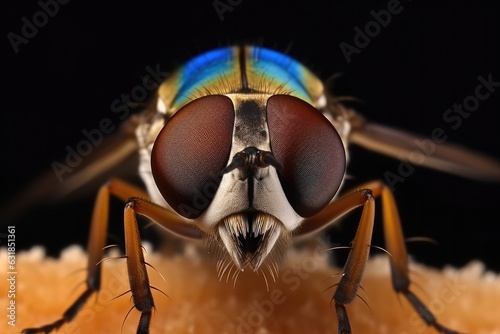 Close up view of the eyes of a horsefly. © visoot