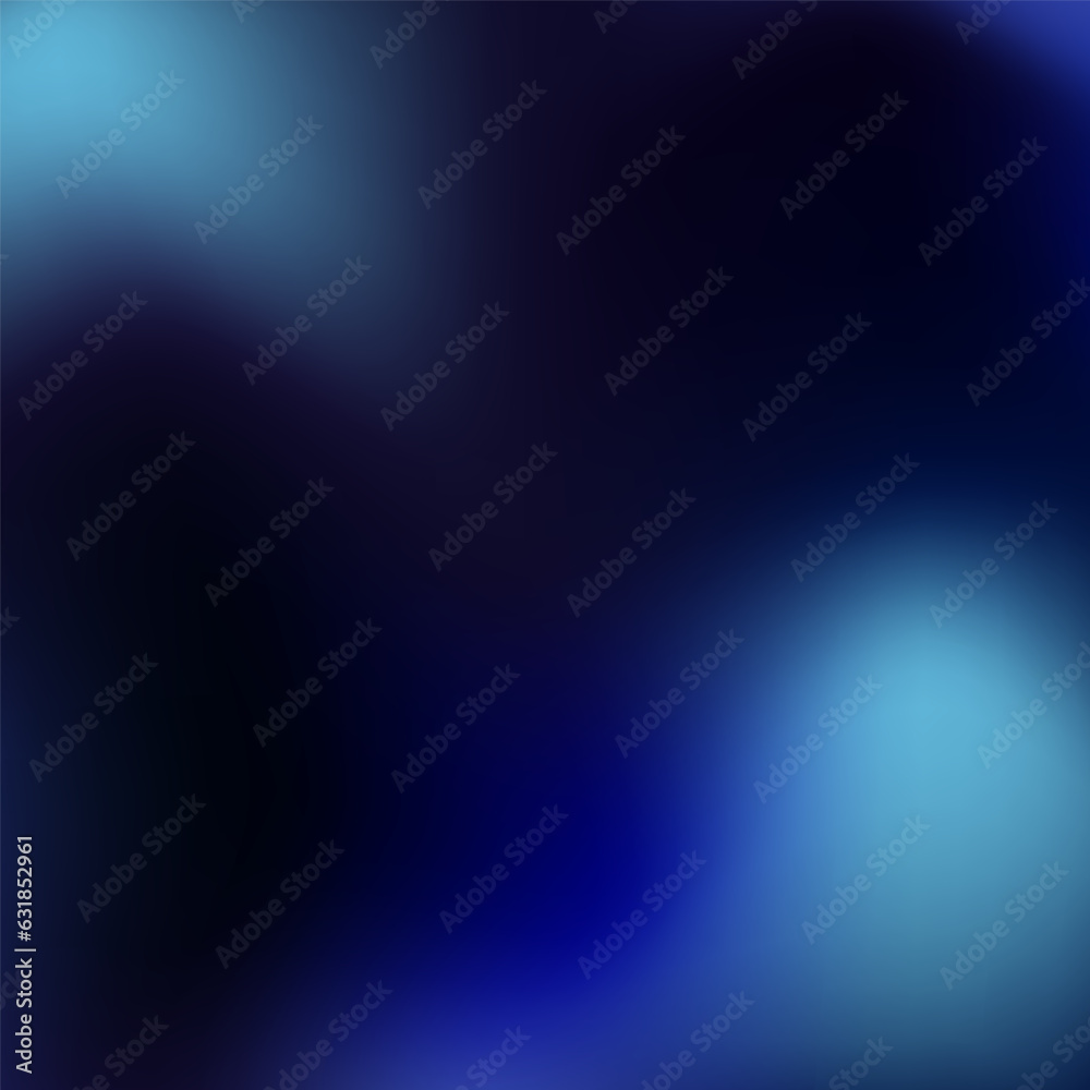 Futuristic Blue Neon Background. Dark Blue and gray neon template with no text. Mysterious electronic vibe backdrop. Vector Illustration. 
