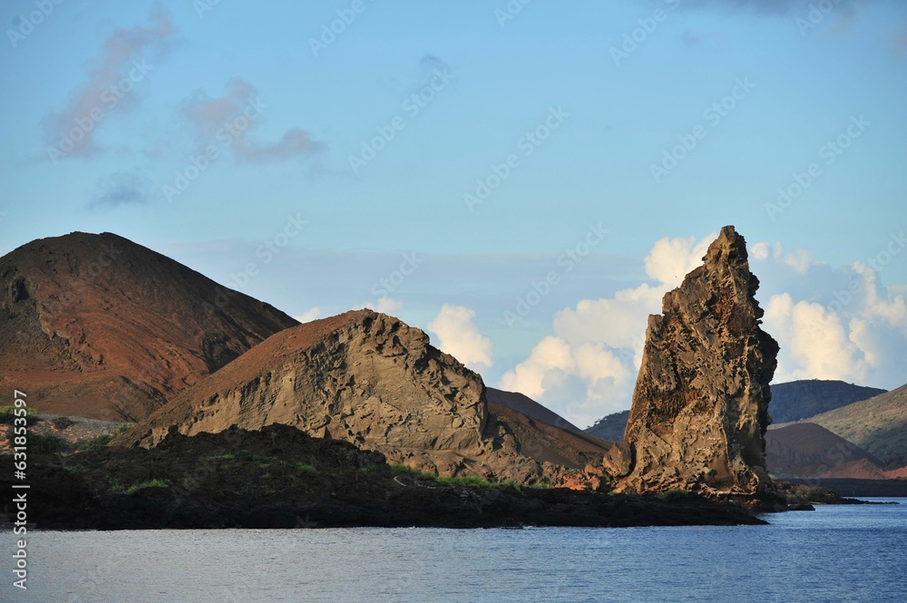photography landscape of an island