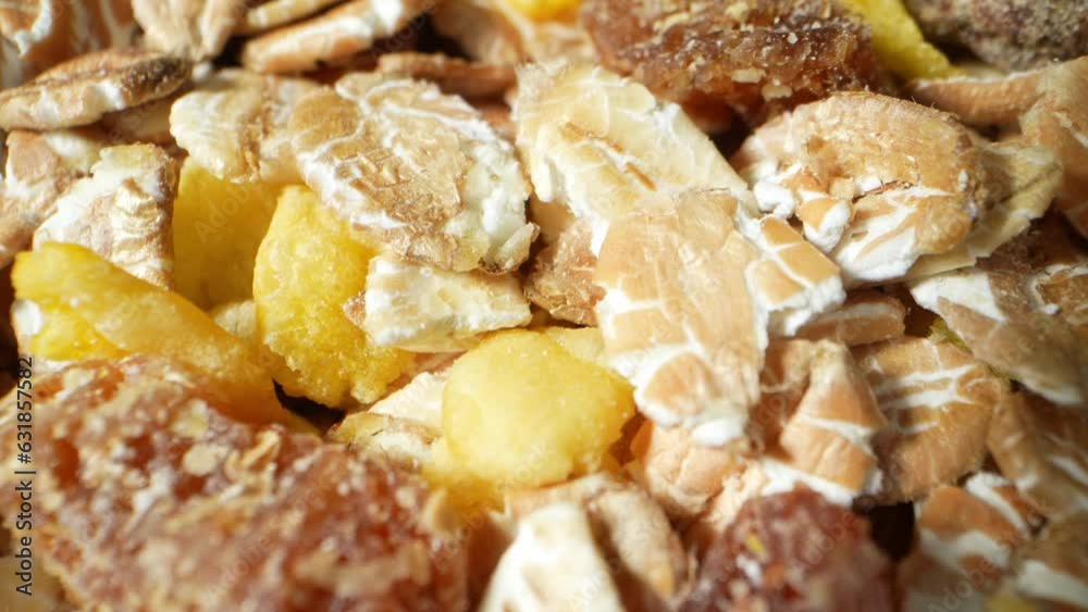 Delight in the medley of flavors with Multi Fruit Muesli. Vibrant blend of grains, dried fruits and nuts. Probe lens reveals its wholesome goodness.
Delight in the medley of flavors with Multi Fruit Muesli. Vibrant blend of grains, dried fruits and nuts. Probe lens reveals its wholesome goodness.