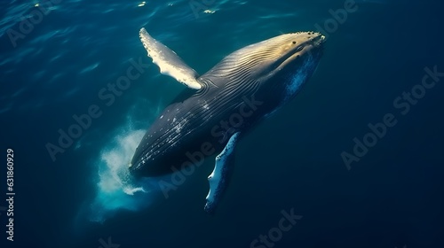 Imposante Größe: Der gewaltige Blauwal photo