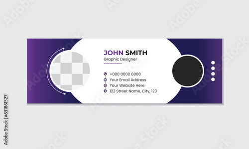 Corporate Email Signature Template
