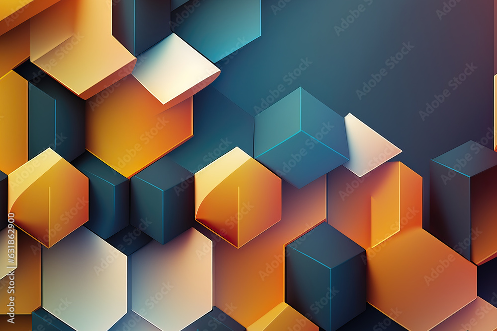 geometric abstract design background, ai generated geometric abstract design background, ai generated