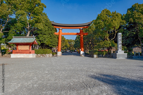 大分 宇佐神宮 表参道の風景 photo